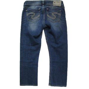Silver Tuesday denim low capri pants SIZE 27